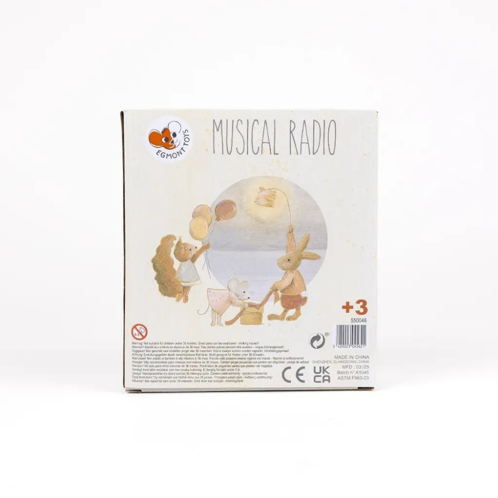 Radio muzical pentru copii Prietenii, Egmont Toys Baiat, Fata, varsta 3 - 6 ani [2]