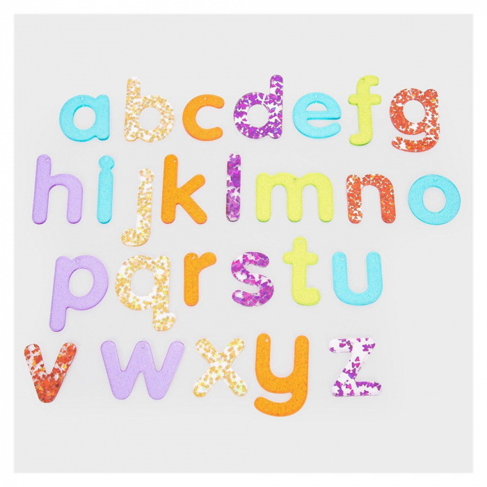 Rainbow Glitter, set litere cu sclipici, TickiT, 3-7 ani [5]