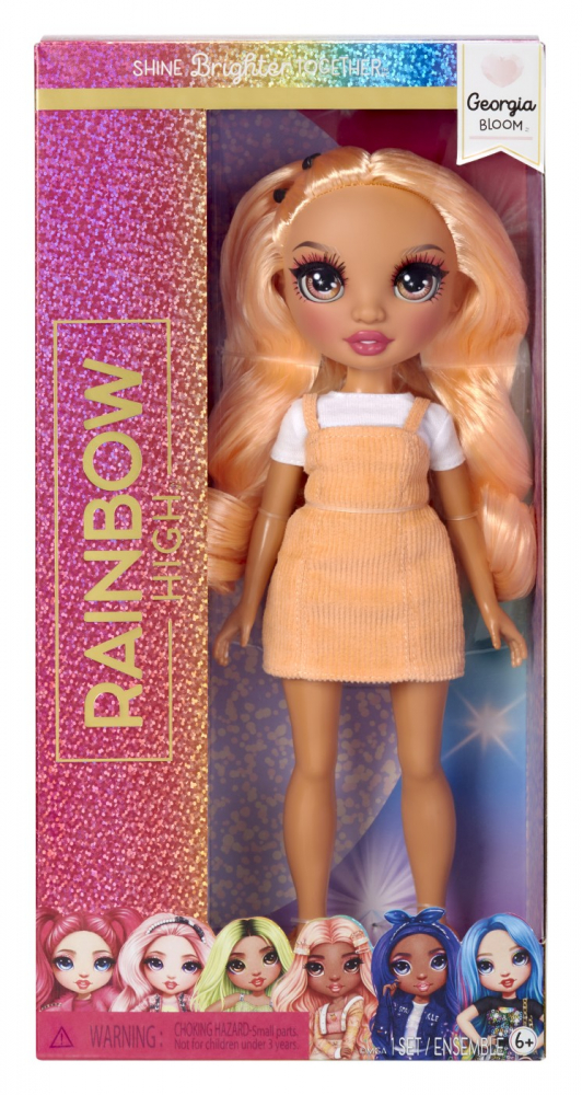 Rainbow high papusa fashionista georgia bloom, varsta de la 6 ani la 10 ani [1]