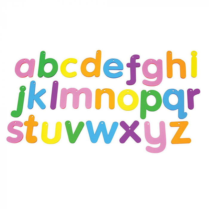 Rainbow Letters, set litere transparente, 26 buc., TickiT, 3-7 ani [4]