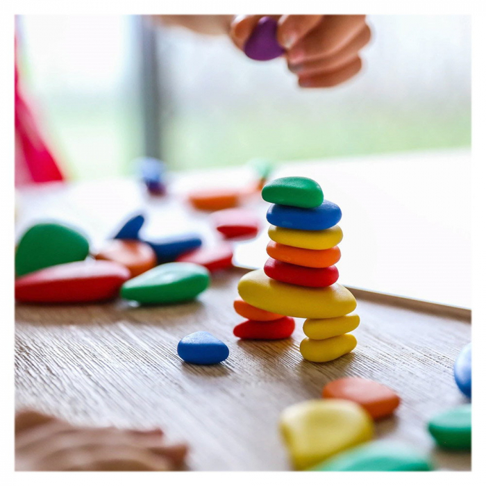 Rainbow Pebbles, set 36 pietricele cu activitati, 3-7 ani [3]