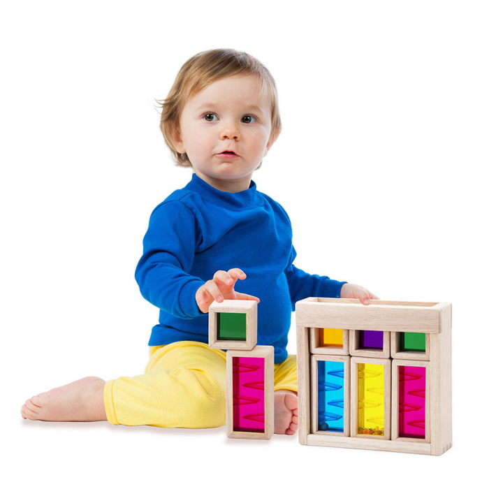 Raining Sound Blocks, blocuri senzoriale cu sunete, Wonderworld [2]