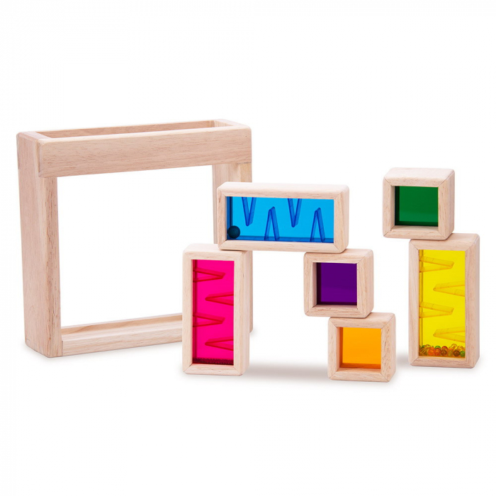 Raining Sound Blocks, blocuri senzoriale cu sunete, Wonderworld [3]