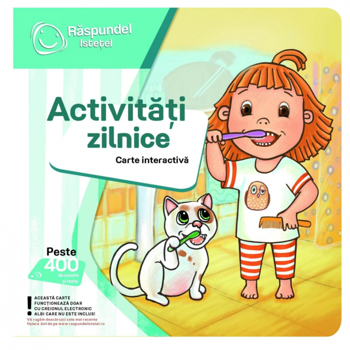 Carte vorbitoare Raspundel Istetel - Rutina zilnica [3]