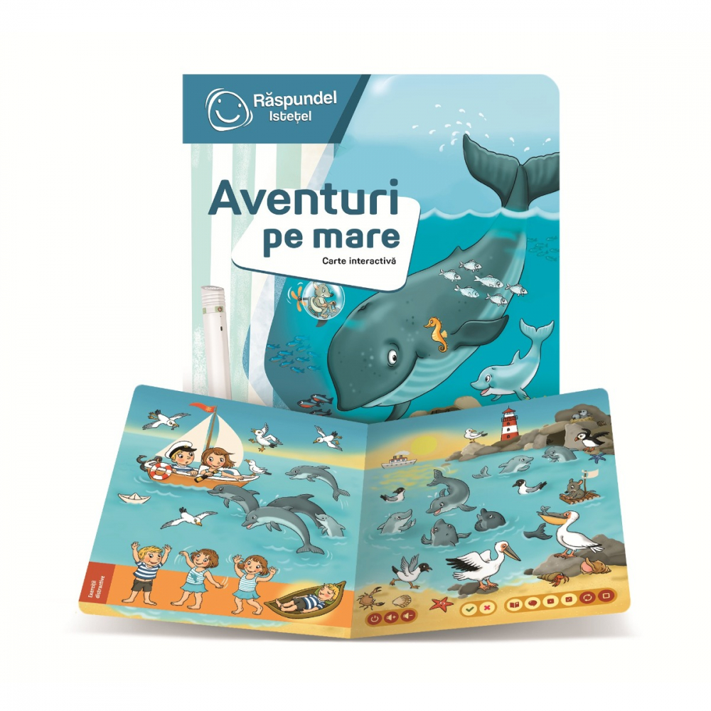 Raspundel Istetel, carte Aventuri pe mare varsta 5-7 ani ,7-9 ani, Unisex [3]