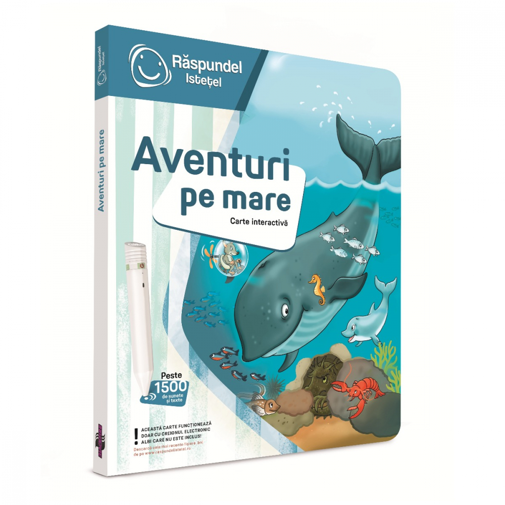Raspundel Istetel, carte Aventuri pe mare varsta 5-7 ani ,7-9 ani, Unisex [1]
