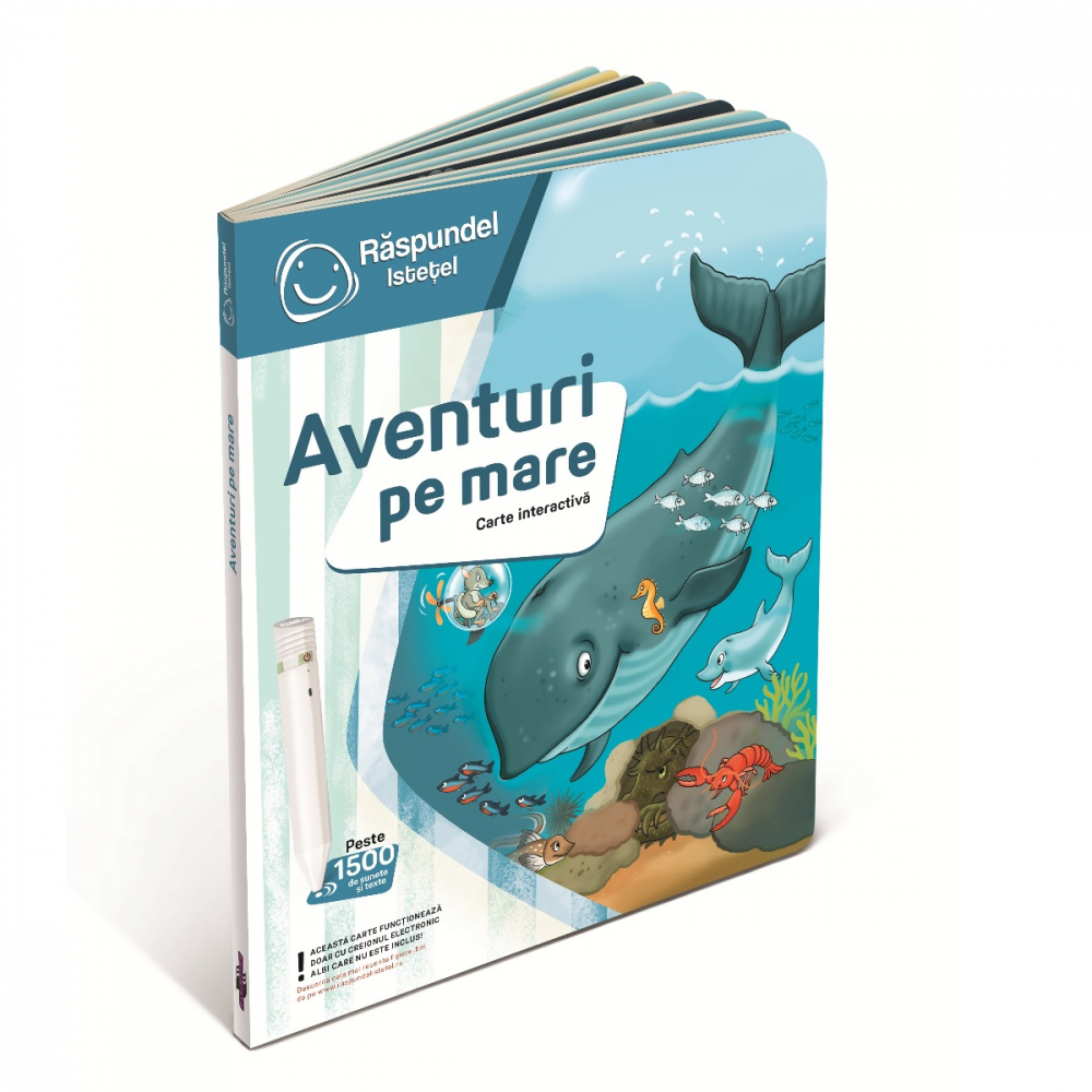 Raspundel Istetel, carte Aventuri pe mare varsta 5-7 ani ,7-9 ani, Unisex [2]