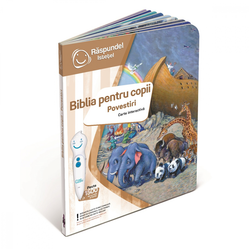 Raspundel Istetel, carte Biblia pentru copii - Povestiri varsta 4-5 ani ,5-7 ani ,7-8 ani, Unisex [3]