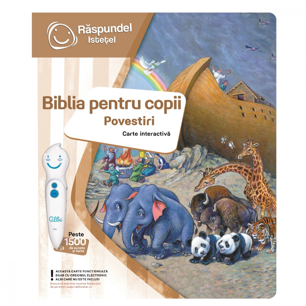 Raspundel Istetel, carte Biblia pentru copii - Povestiri varsta 4-5 ani ,5-7 ani ,7-8 ani, Unisex [4]