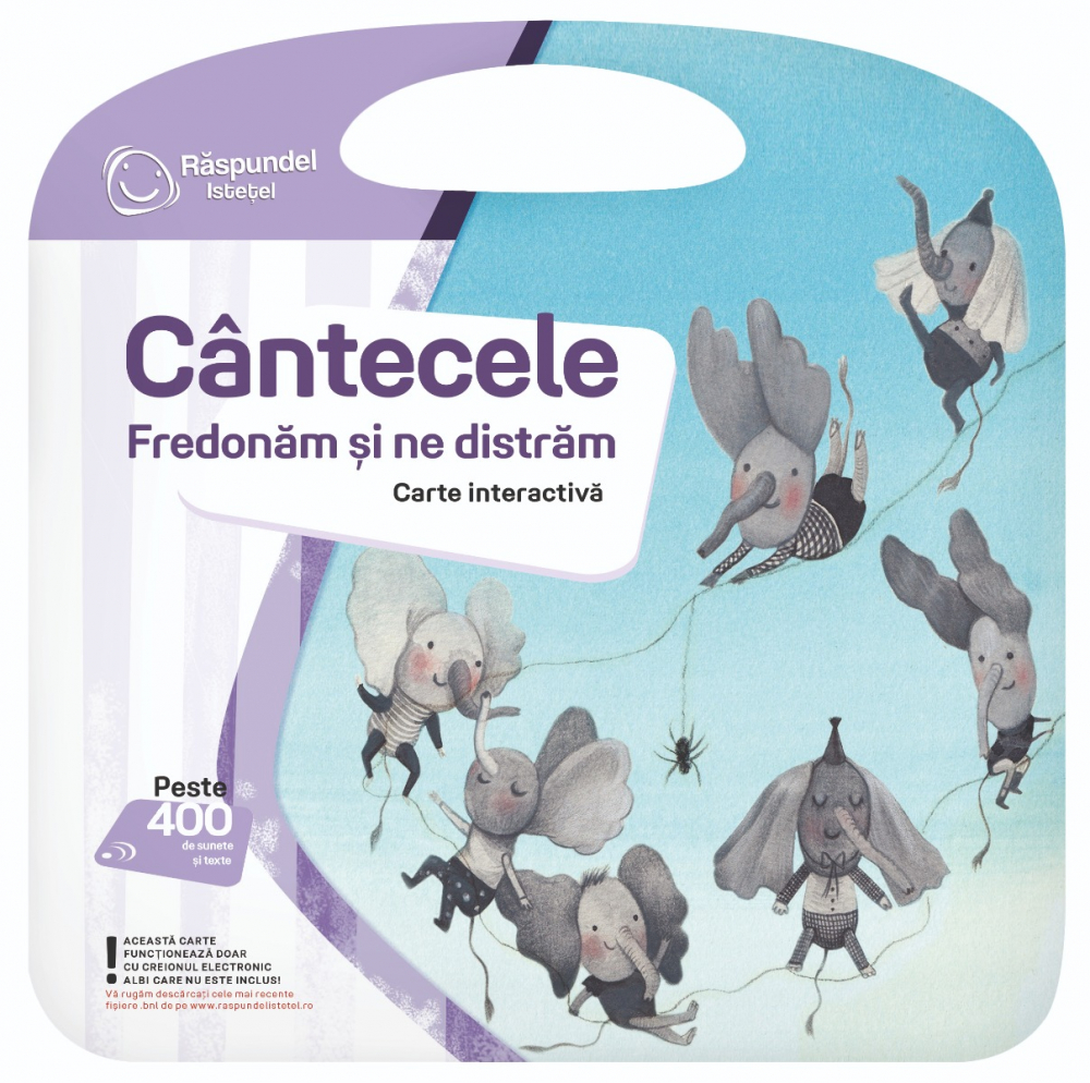 Raspundel Istetel, carte Cantecele - Fredonam si ne distram varsta 2-3ani ,3-5ani ,5-7ani, Unisex [4]