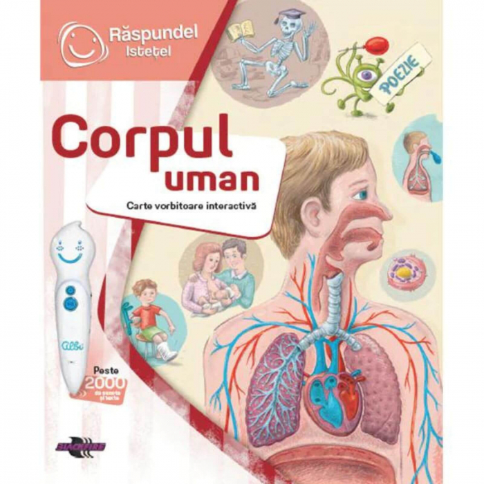 Carte vorbitoare Raspundel Istetel - Corpul uman [4]