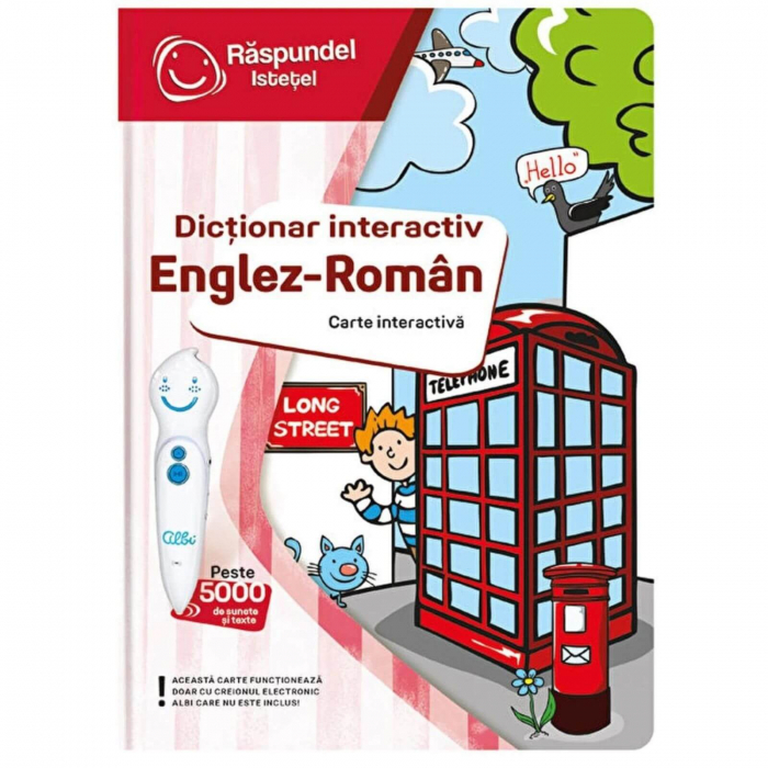 Carte vorbitoare Raspundel Istetel - Dictionar roman-englez [3]