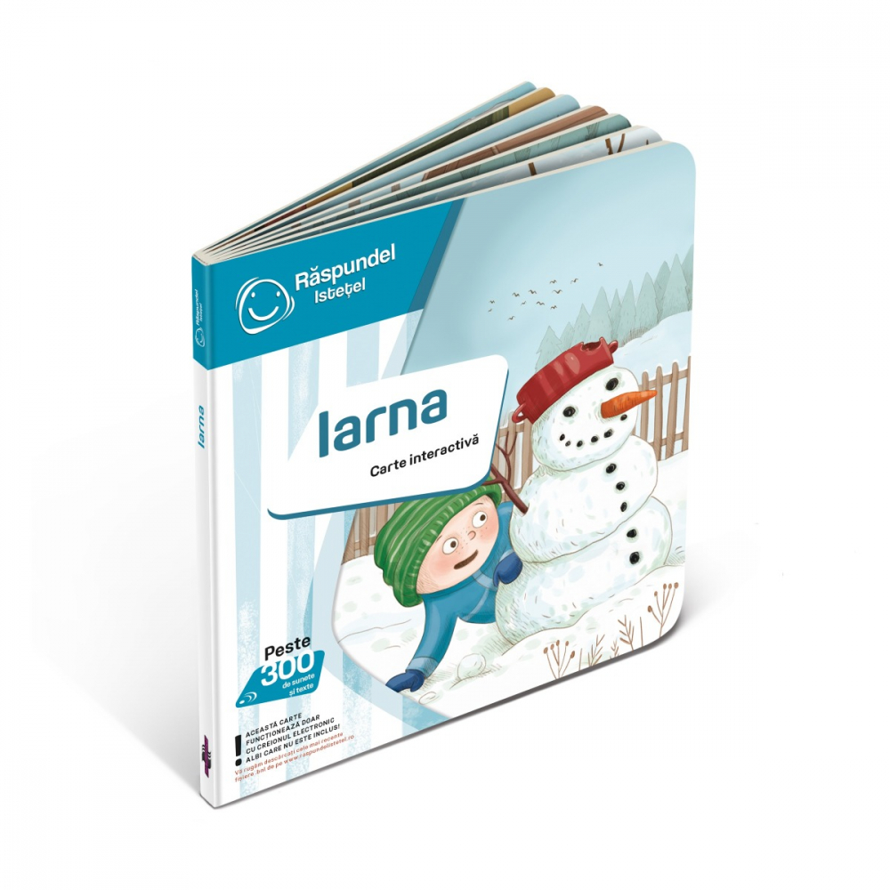 Raspundel Istetel, carte Iarna varsta 2-3 ani ,3-5ani ,5-7ani, Unisex [3]