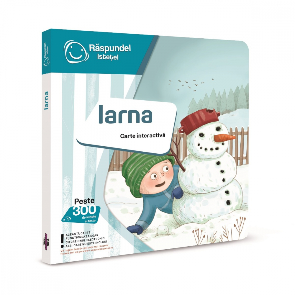 Raspundel Istetel, carte Iarna varsta 2-3 ani ,3-5ani ,5-7ani, Unisex [1]
