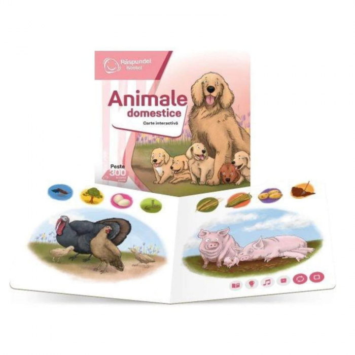 Carte vorbitoare Raspundel Istetel - Animale domestice [2]