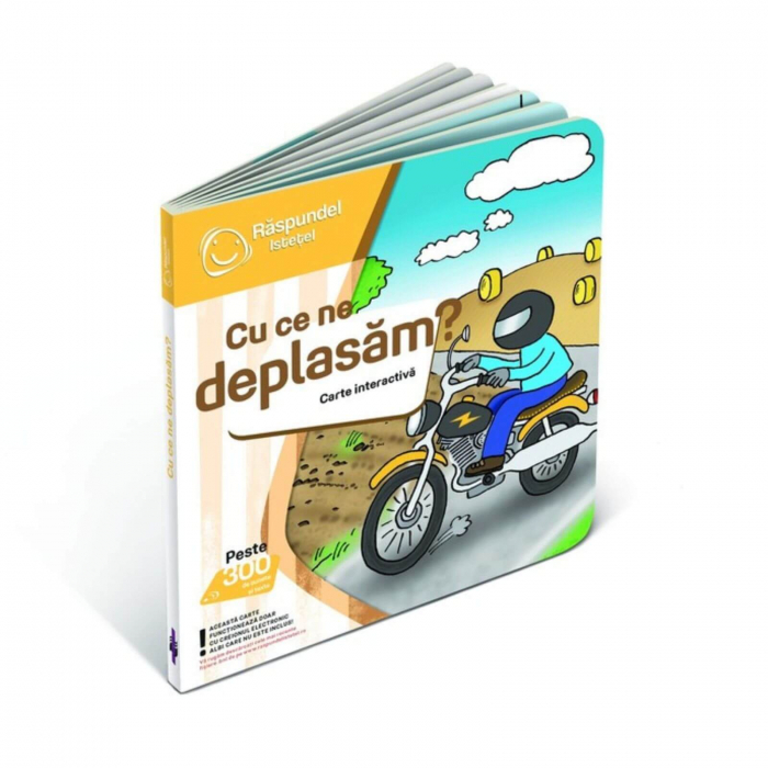 Carte vorbitoare Raspundel Istetel - Cu ce ne deplasam? [3]