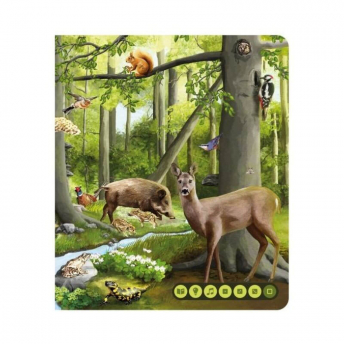 Carte vorbitoare Raspundel Istetel - Lumea animalelor [3]