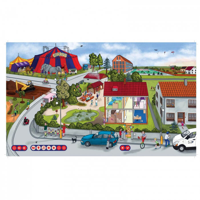 Carte vorbitoare Raspundel Istetel - Lumea Mea [2]