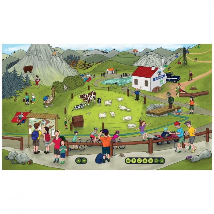 Carte vorbitoare Raspundel Istetel - Lumea Mea [3]