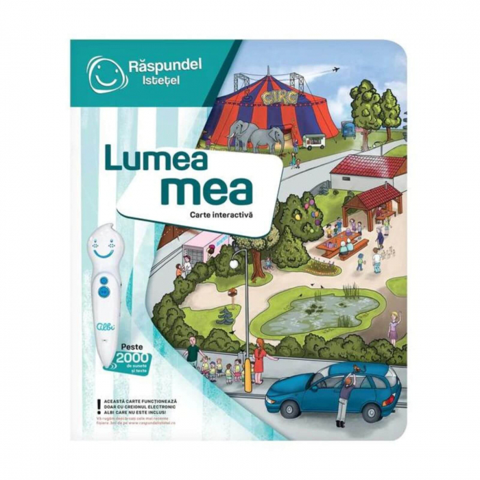Carte vorbitoare Raspundel Istetel - Lumea Mea [6]