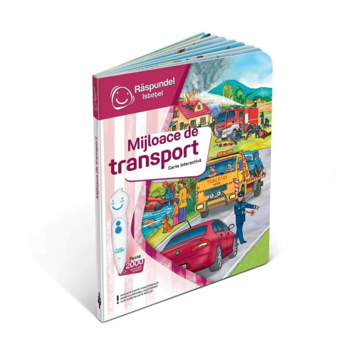 Carte vorbitoare Raspundel Istetel - Mijloace de Transport [5]