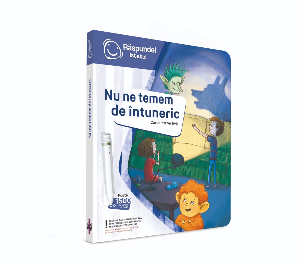 Raspundel Istetel, carte Nu ne temem de intuneric [4]