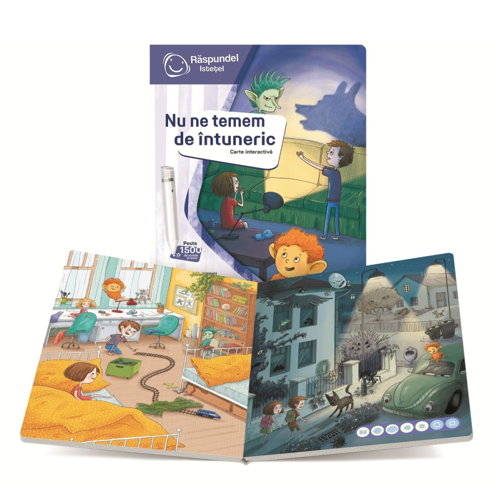 Raspundel Istetel, carte Nu ne temem de intuneric [2]