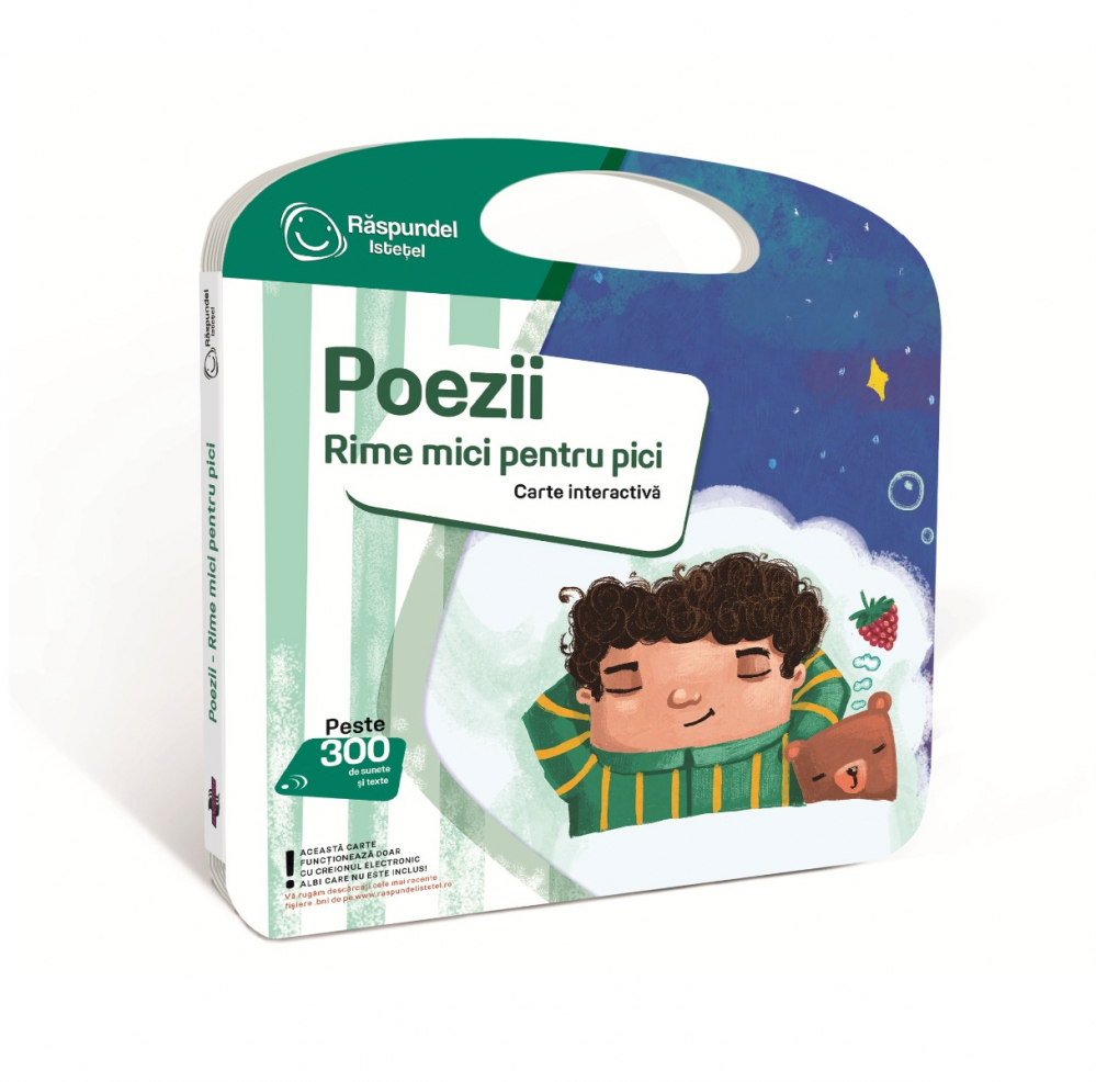 Raspundel Istetel, carte Poezii - Rime mici pentru pici varsta 2-3 ani ,3-5ani ,5-7ani, Unisex [1]