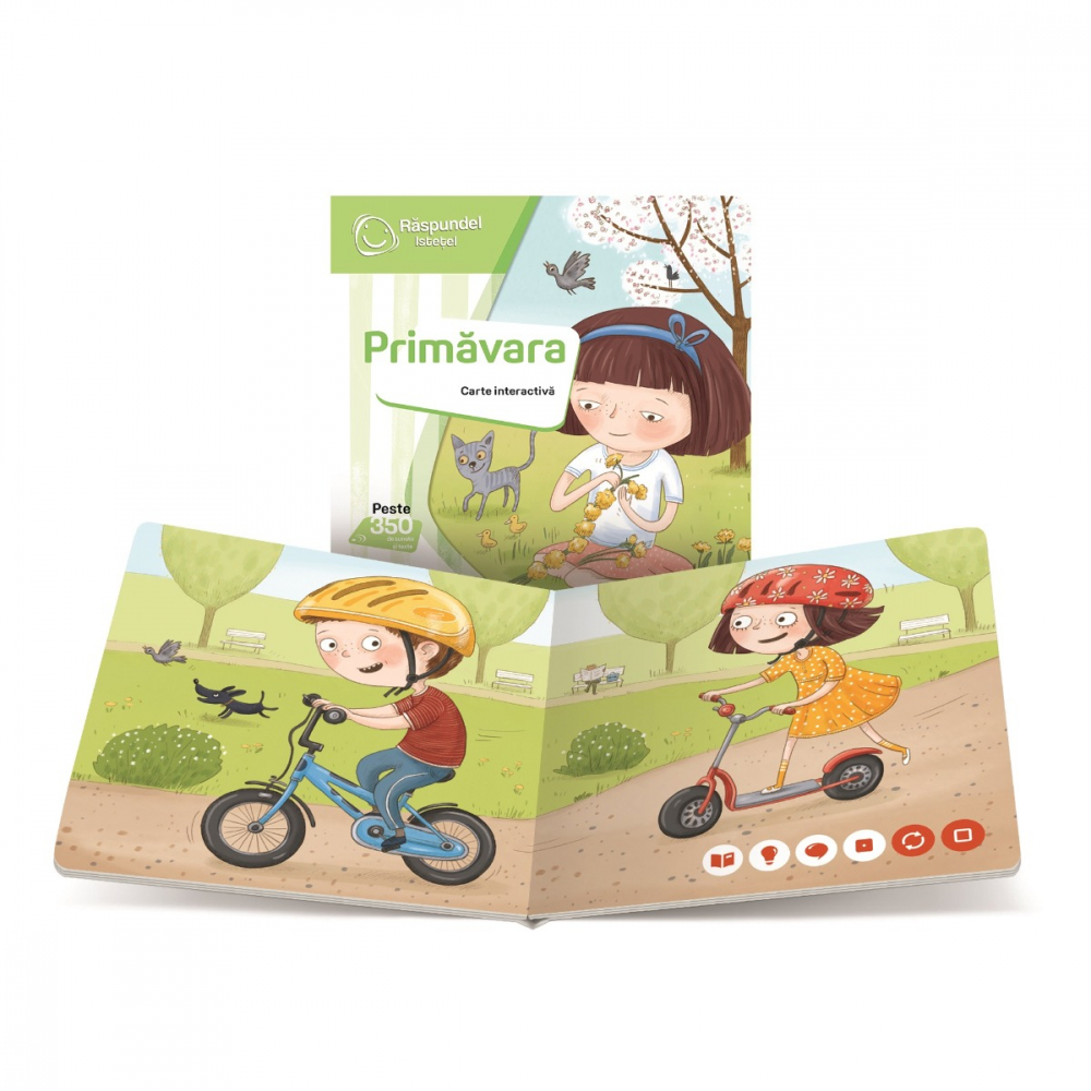 Raspundel Istetel, carte Primavara varsta 2-3 ani ,3-5ani ,5-7ani, Unisex [2]