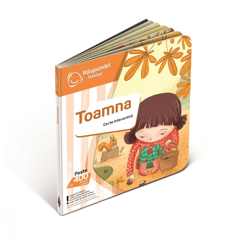Raspundel Istetel, carte Toamna varsta 2-3 ani ,3-5ani ,5-7ani, Unisex [3]