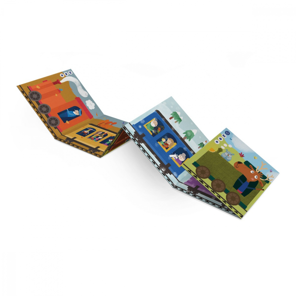 Raspundel Istetel, carte Trenuletul calator varsta 2-3 ani ,3-5ani, Unisex [3]