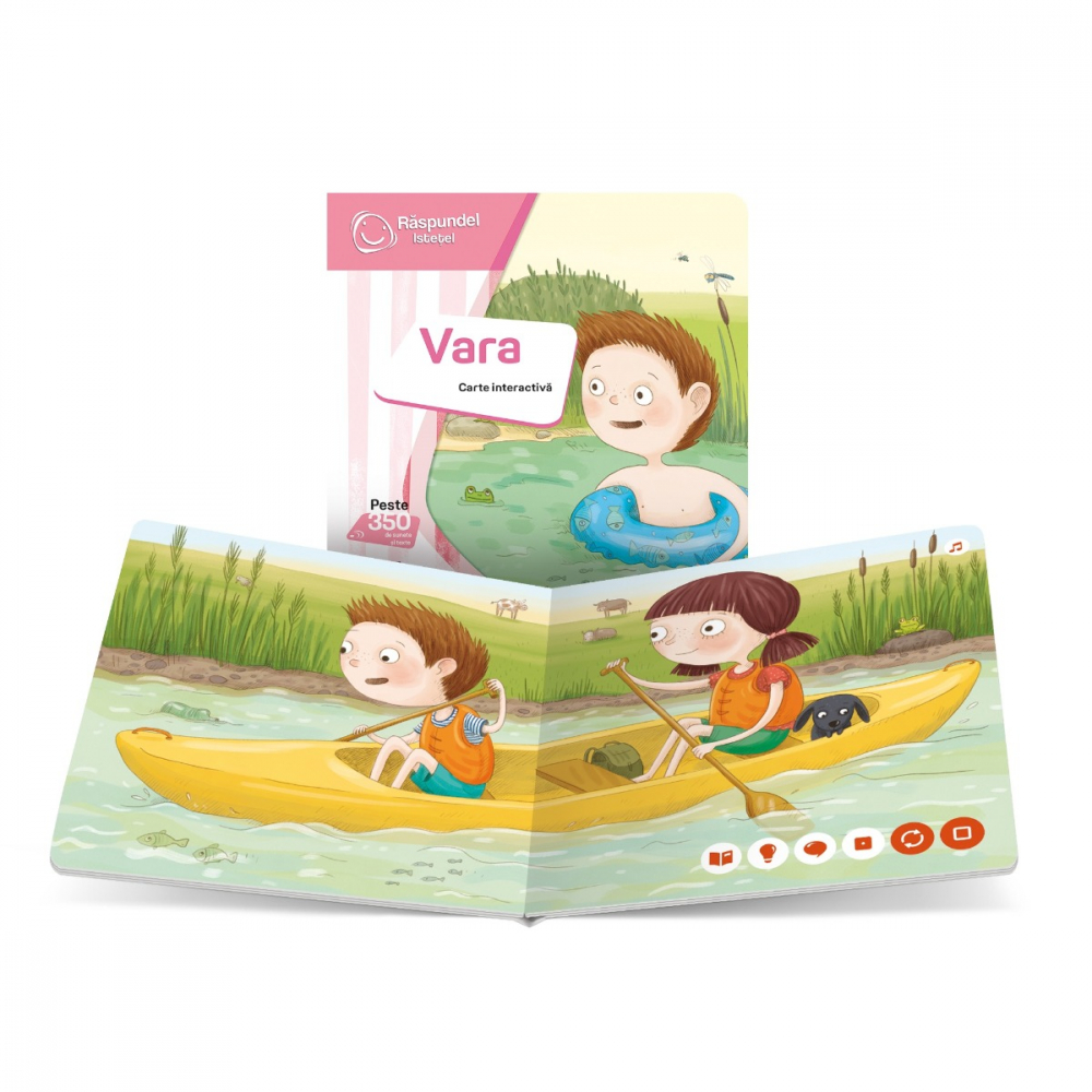 Raspundel Istetel, carte Vara varsta 2-3 ani ,3-5ani ,5-7ani, Unisex [2]