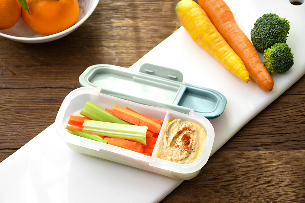 Recipient pentru snack cu sos, melii, container cactus fern sage copii cu varsta peste 0 luni [2]