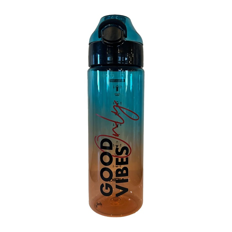 Recipient scolar Noki T-0100, 550ml, pentru lichide, diverse culori fluorescente, push cu siguranta si capac protectie [4]