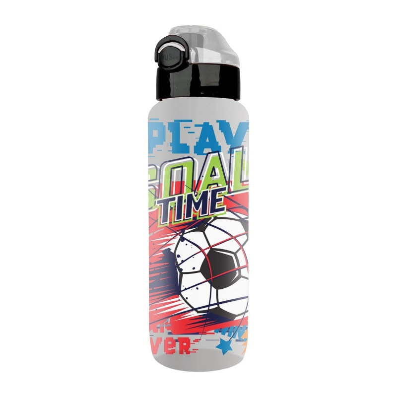 Recipient scolar Noki T-0101, 550ml, pentru lichide, diverse culori pale, push cu siguranta si capac protectie [5]