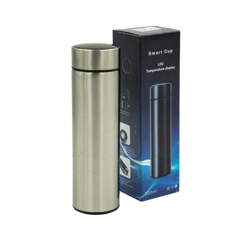 Recipient tip termos CNX pentru lichide, cu ecran LCD temperatura, 500 ml [2]