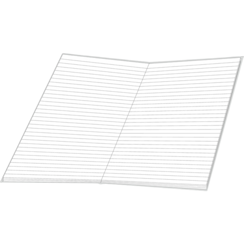 Registru A5 Papirny BRno ZKN 55204 CL, 192 file, dictando, coperta cartonata [2]