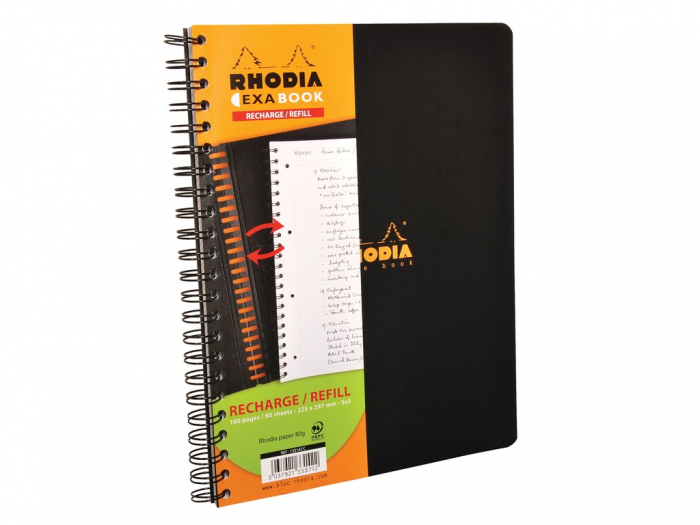 Rezerva caiet Clairefontaine Rhodia Exabook A5 [1]