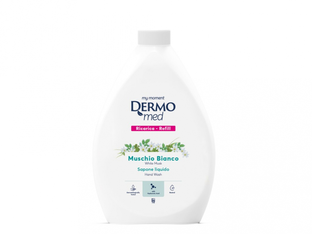 Rezervă cremă de săpun Dermomed 1 L [1]