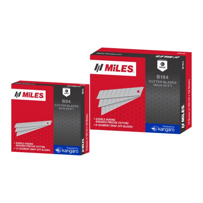 Rezerva cutter Kangaro MILES BR94-H10, lama 9mm, set 10 buc [2]