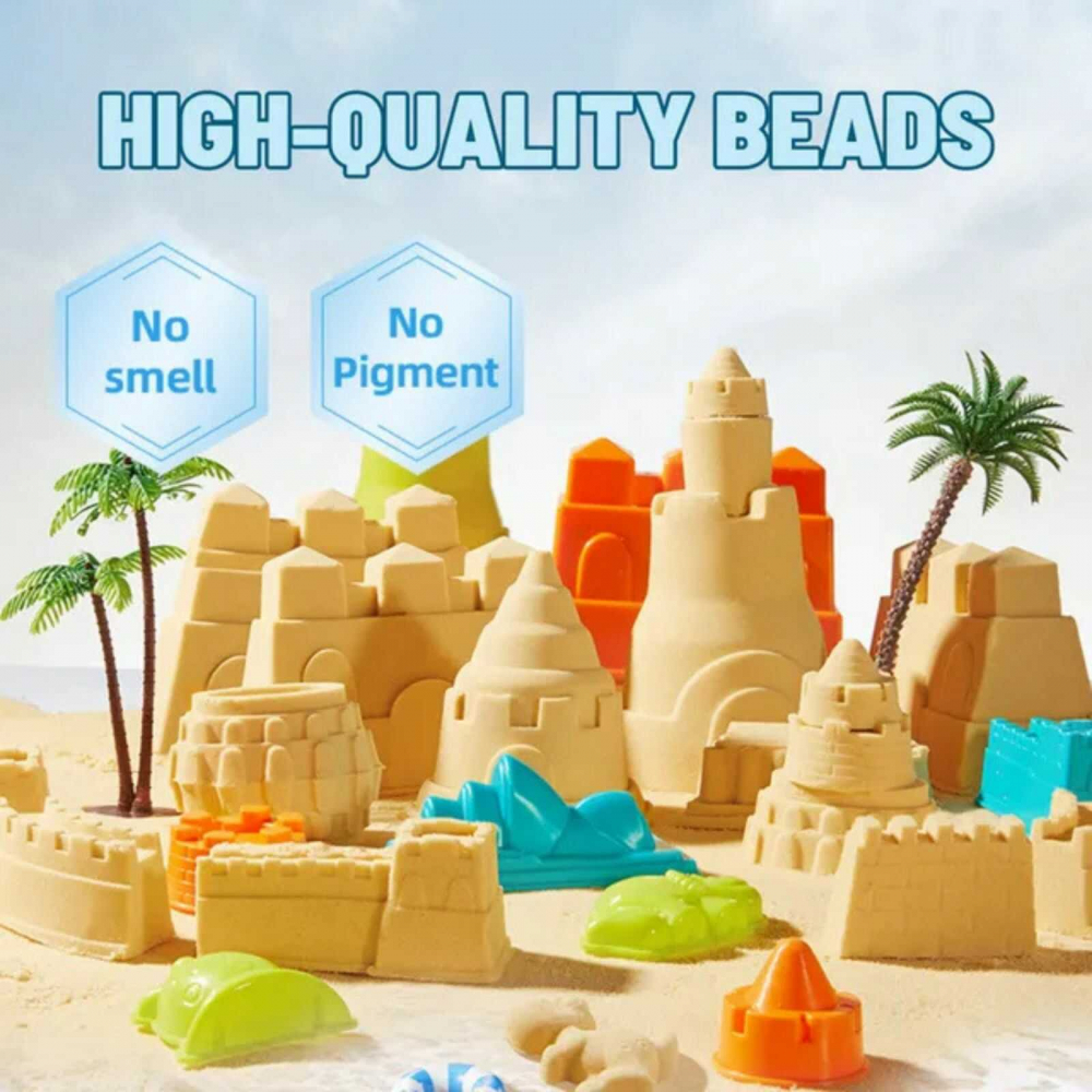 Rezervă Nisip Kinetic Magic Sand MiDeer, 500g – Nisip Hidrofob Modelabil [5]
