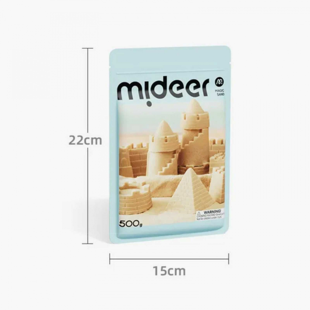 Rezervă Nisip Kinetic Magic Sand MiDeer, 500g – Nisip Hidrofob Modelabil [6]