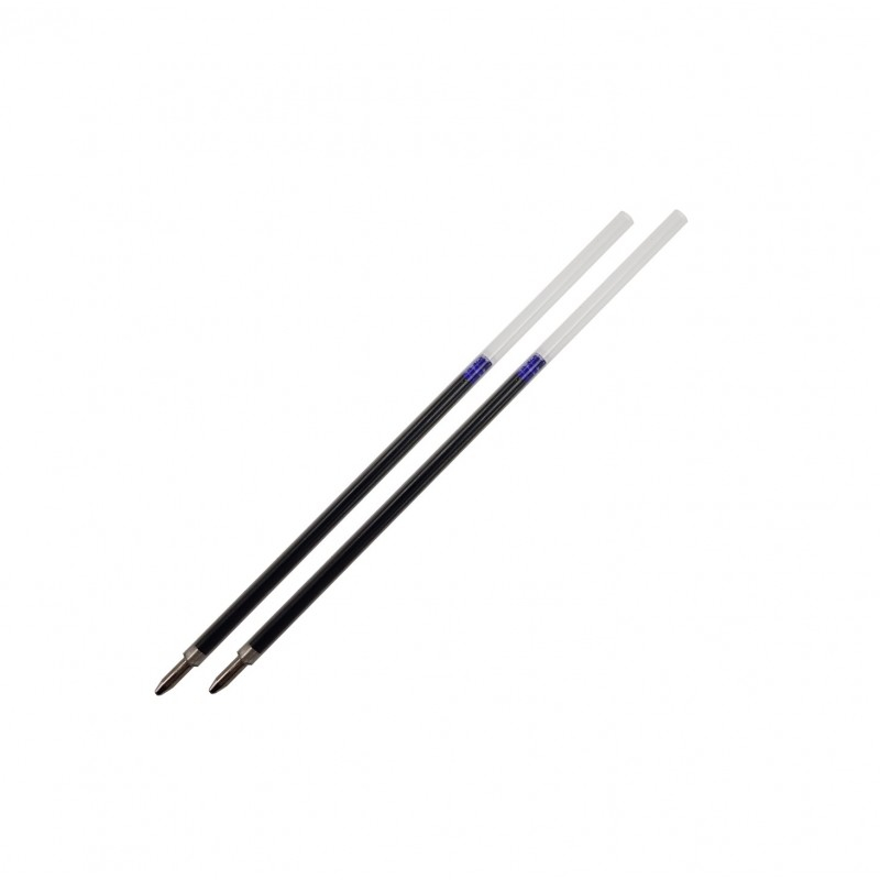 Rezerva pix cu bila CNX tip X20, plastic, 1.0mm, scurta, fara aripioare, albastru [2]