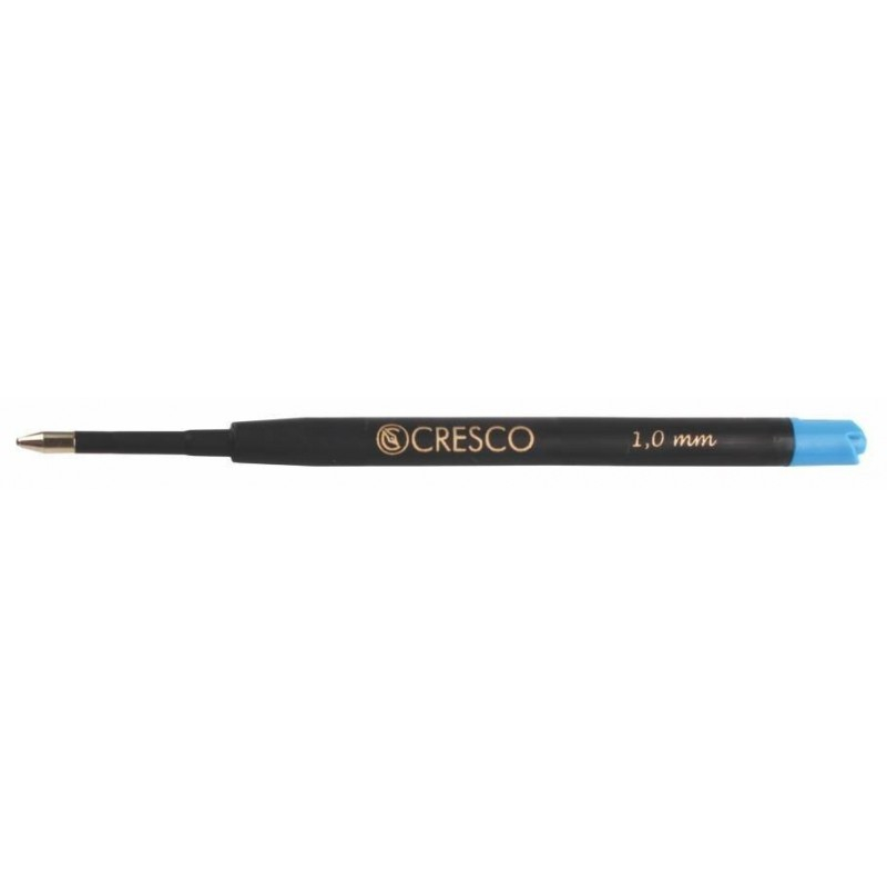 Rezerva pix cu bila Cresco tip Parker 33251, plastic, 1.0mm, albastru [2]