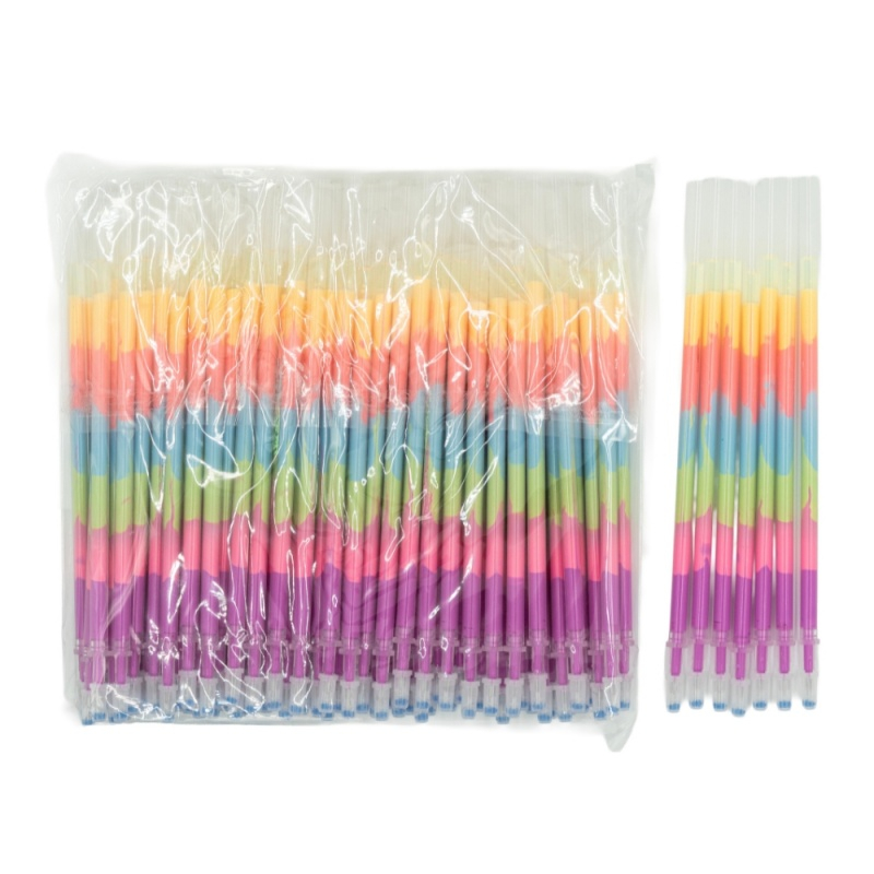 Rezerva pix cu gel CNX, culoare multicolor neon [2]