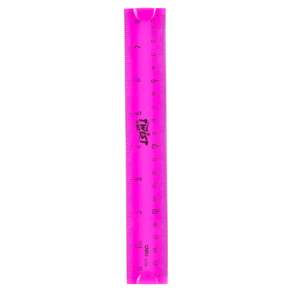 Rigla 20cm flexibila color deli [3]