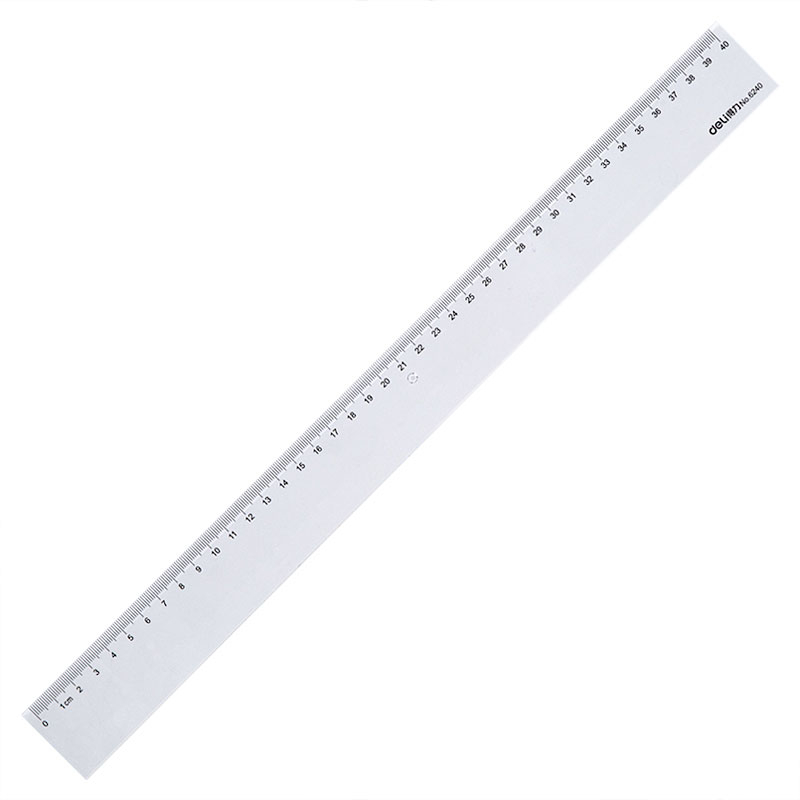 Rigla 40cm transparenta deli [2]