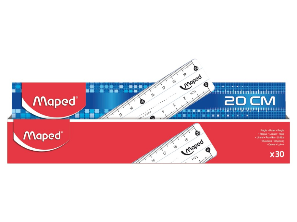 Riglă Maped Classic 20 cm dublă gradație [2]