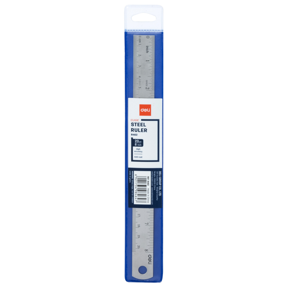 Rigla metal 20 cm deli [2]