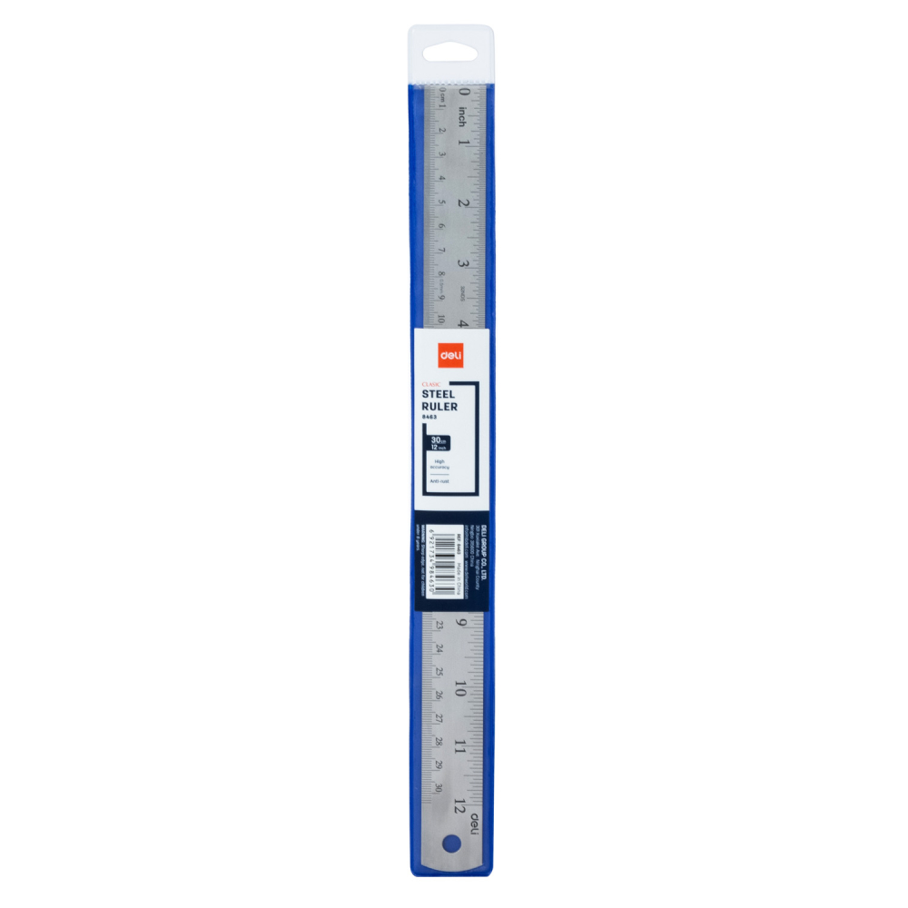Rigla metal 30 cm deli [2]